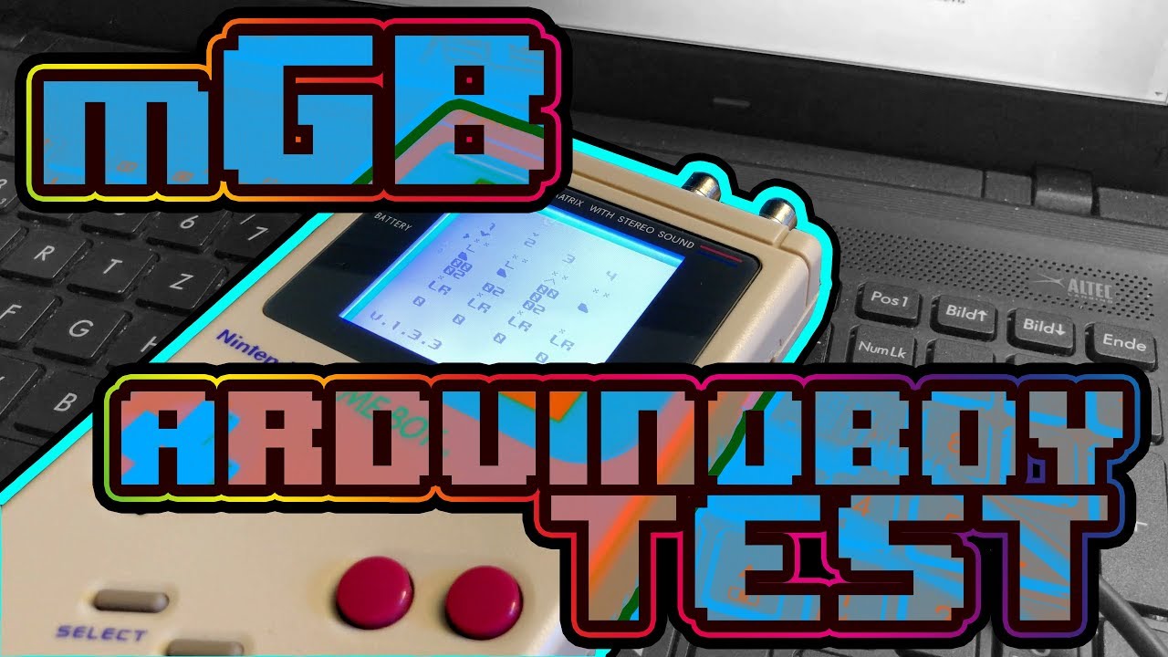 mGB Game Boy chiptune test - Portal 