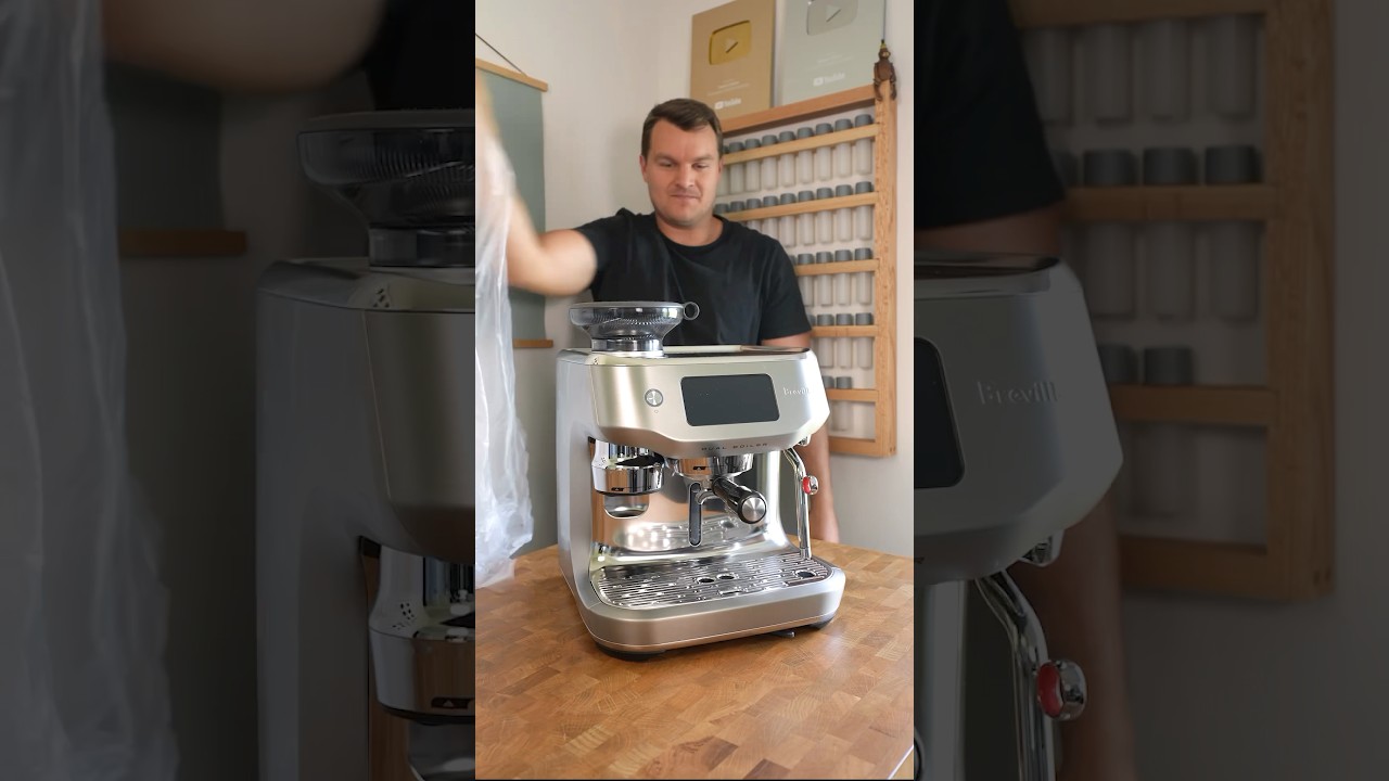 Oracle Dual Boiler Espresso Machine Unboxing #coffee