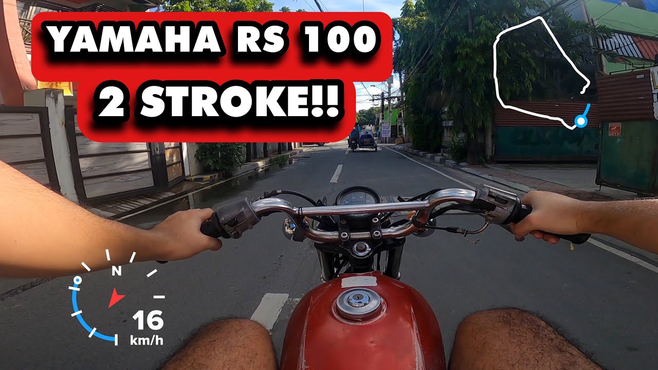 RS 100 Yamaha - 2 STROKE!