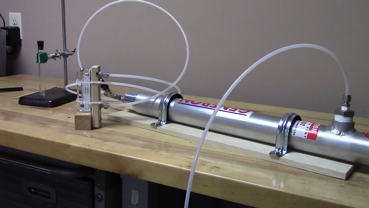 Testing the Generon Nitrogen Membrane Filter