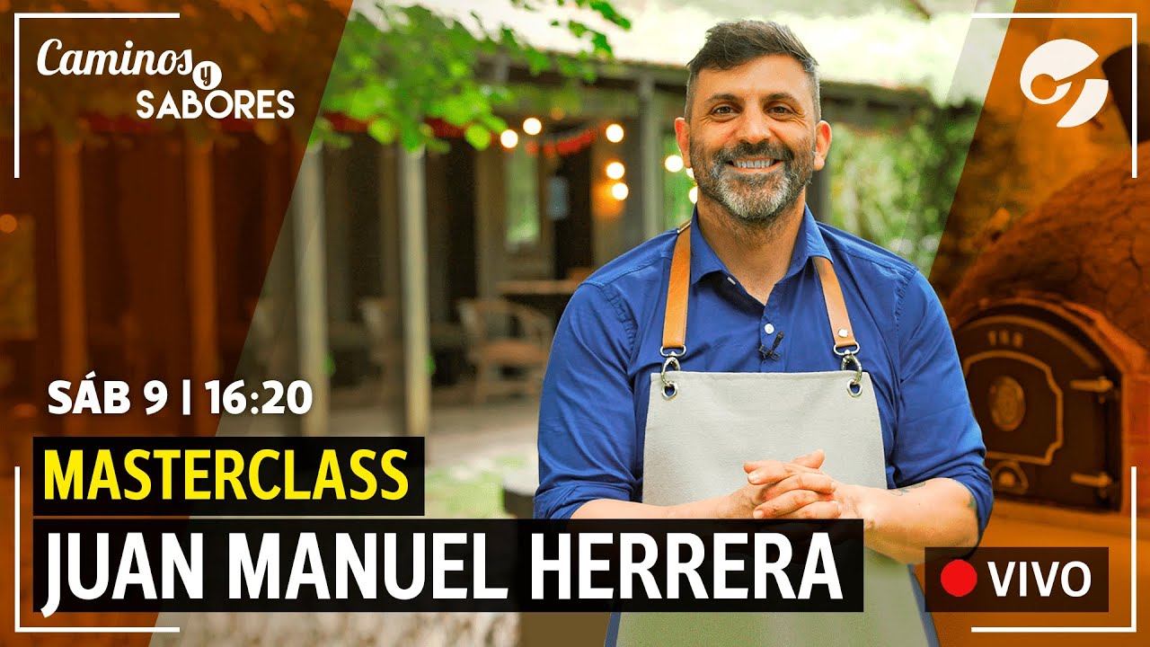JUAN MANUEL HERRERA te muestra en vivo su RECETA de MEDIALUNAS en Caminos y Sabores