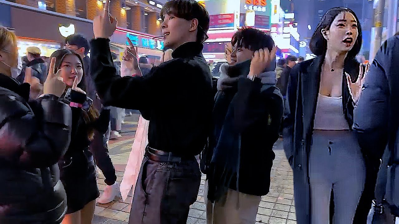 [4K 강남은 파티분위기 😎😎😎] 연말에 강남 클럽 거리는 거리가 클럽이 되네요 🔥🔥🔥🔥🔥 # 강남 # 서울 # 한국