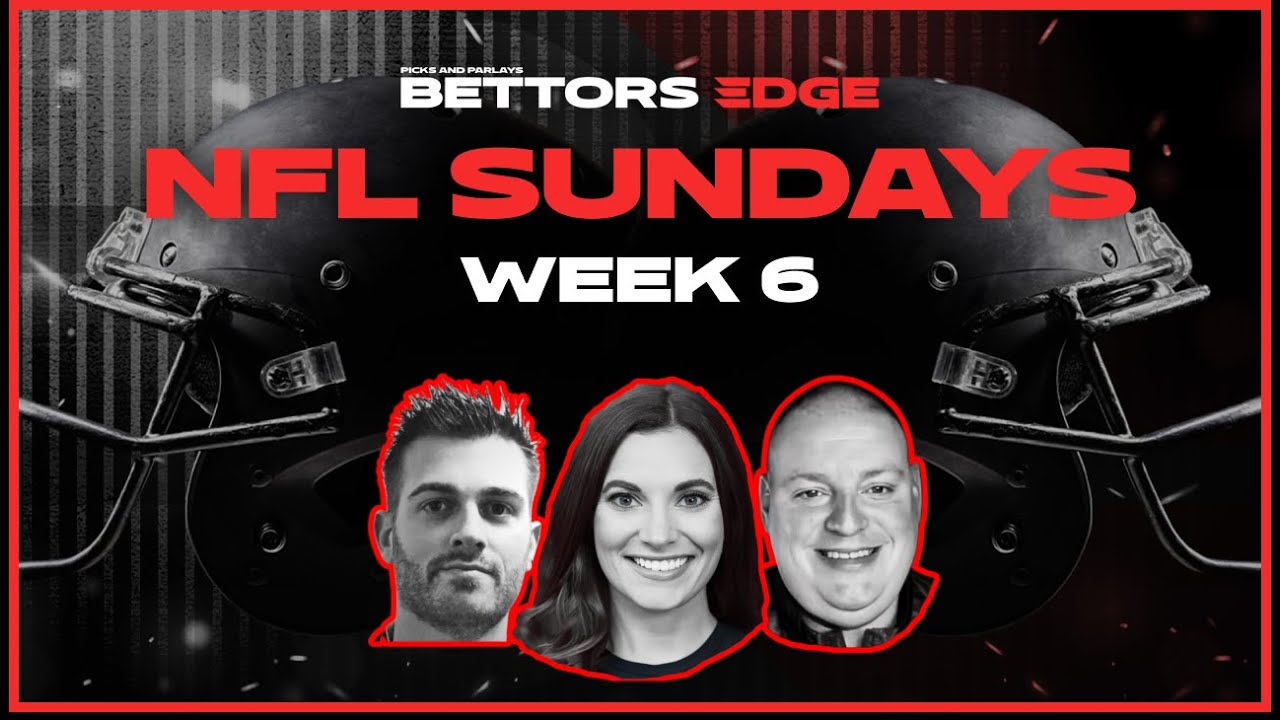 NFL Week 6 Betting Tips l Picks & Parlays Bettors Edge l Free Picks & Predictions