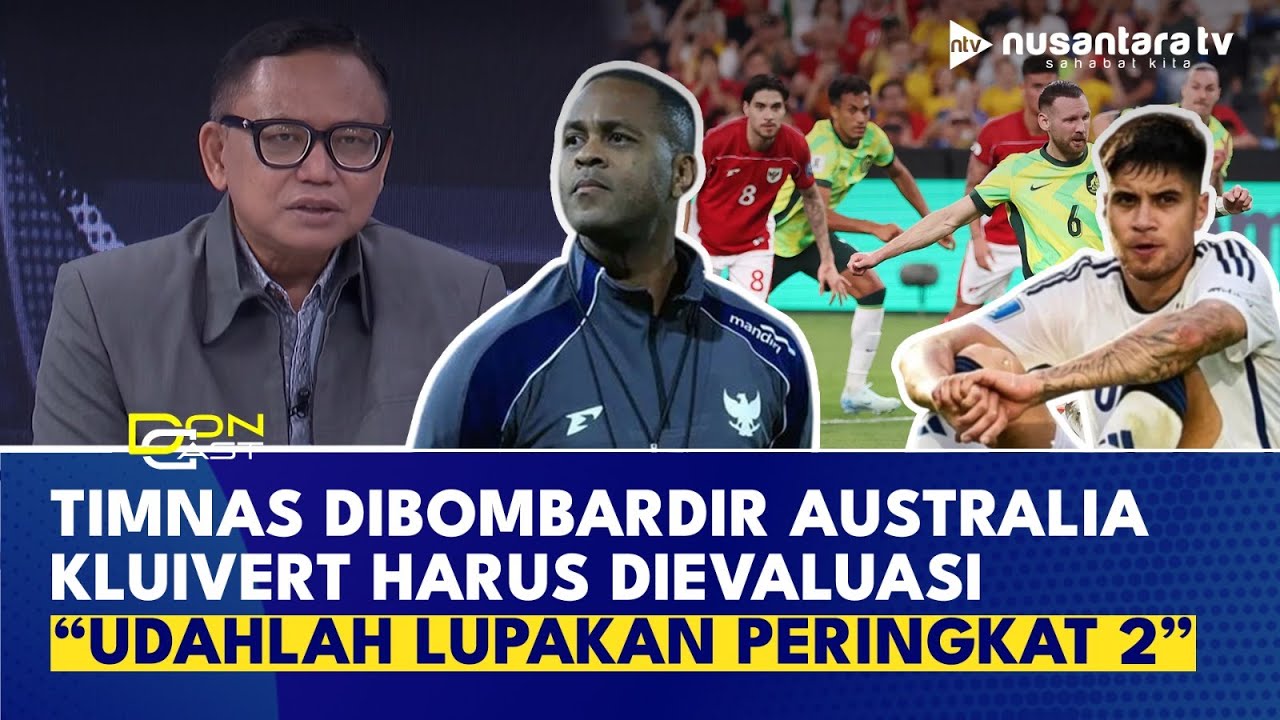 [FULL] Timnas Dibantai Australia 5-1, Bung Kus: Sekarang Kita Tahu, Kenapa STY Main Parkir Bus!