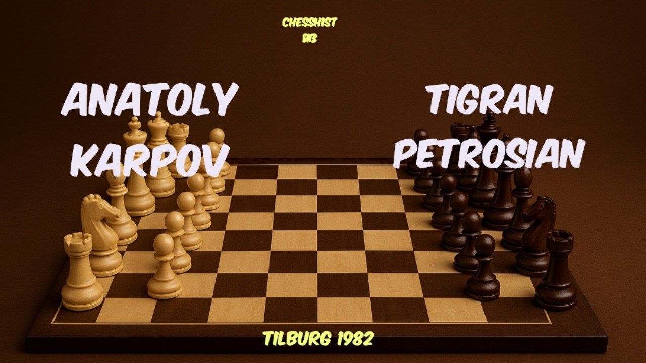 Anatoly Karpov vs Tigran Petrosian (Tilburg 1982) #chess