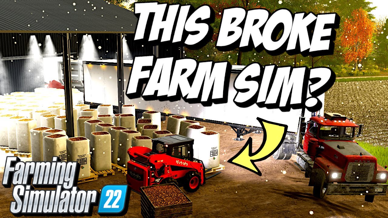 We Made So Many Potatoes That We Broke Farming Simulator 22