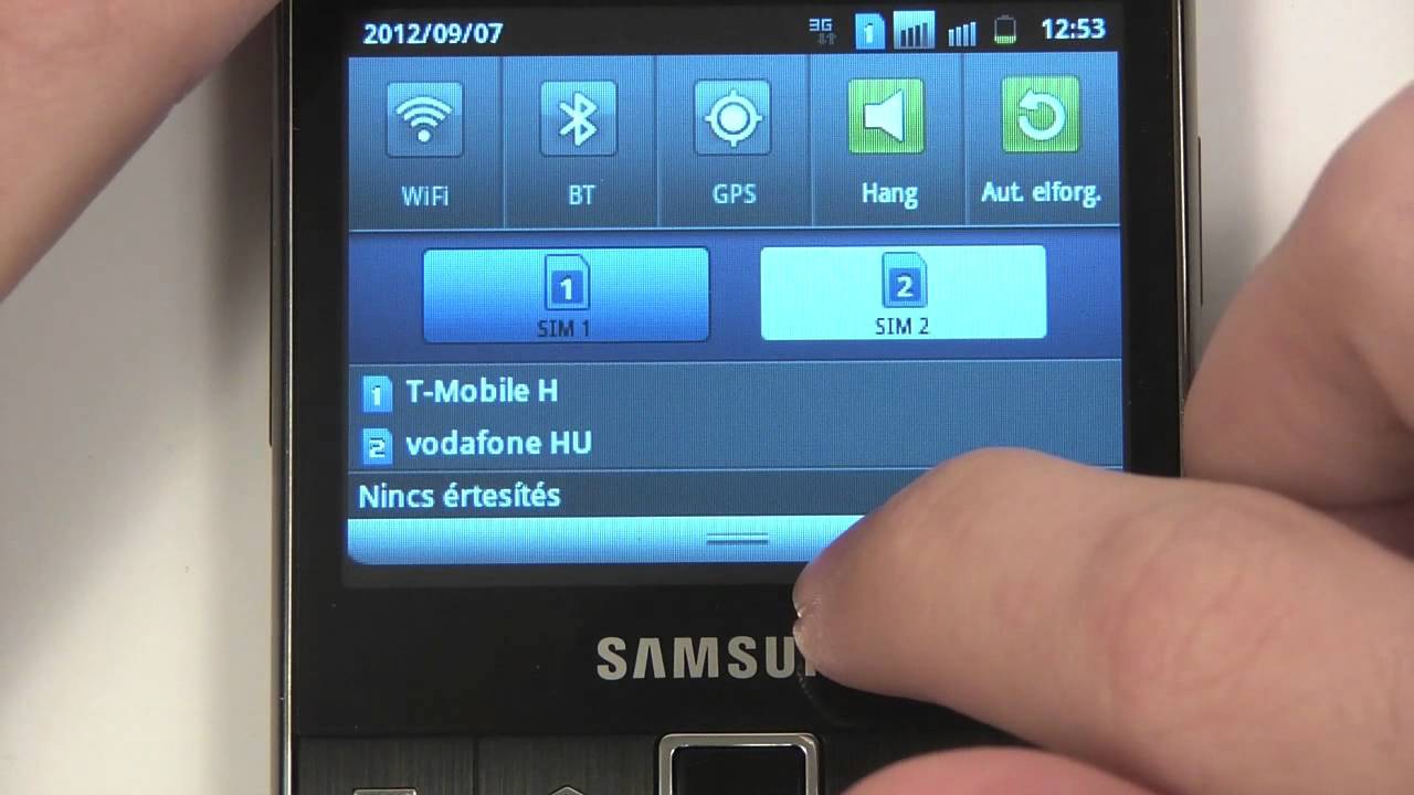 Samsung Galaxy Y Pro DuoS (B5512) unboxing and hands-on