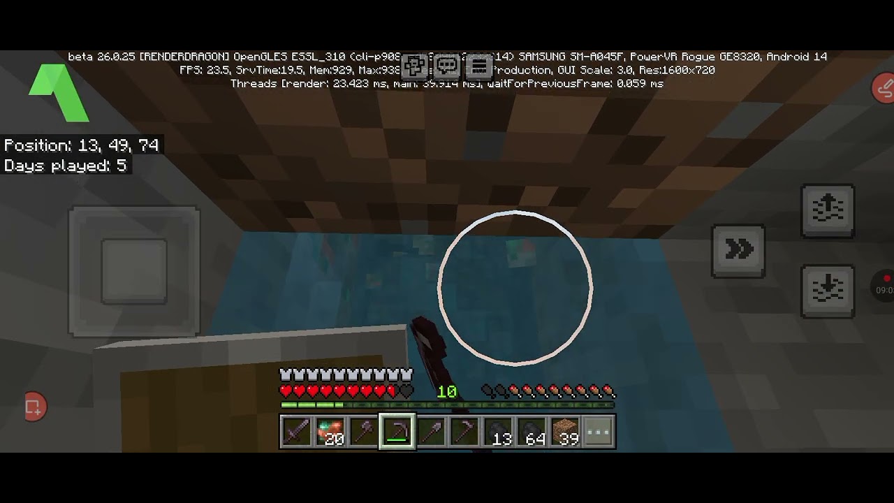 A ordinary village have gold nuggets seed and coordination are in description