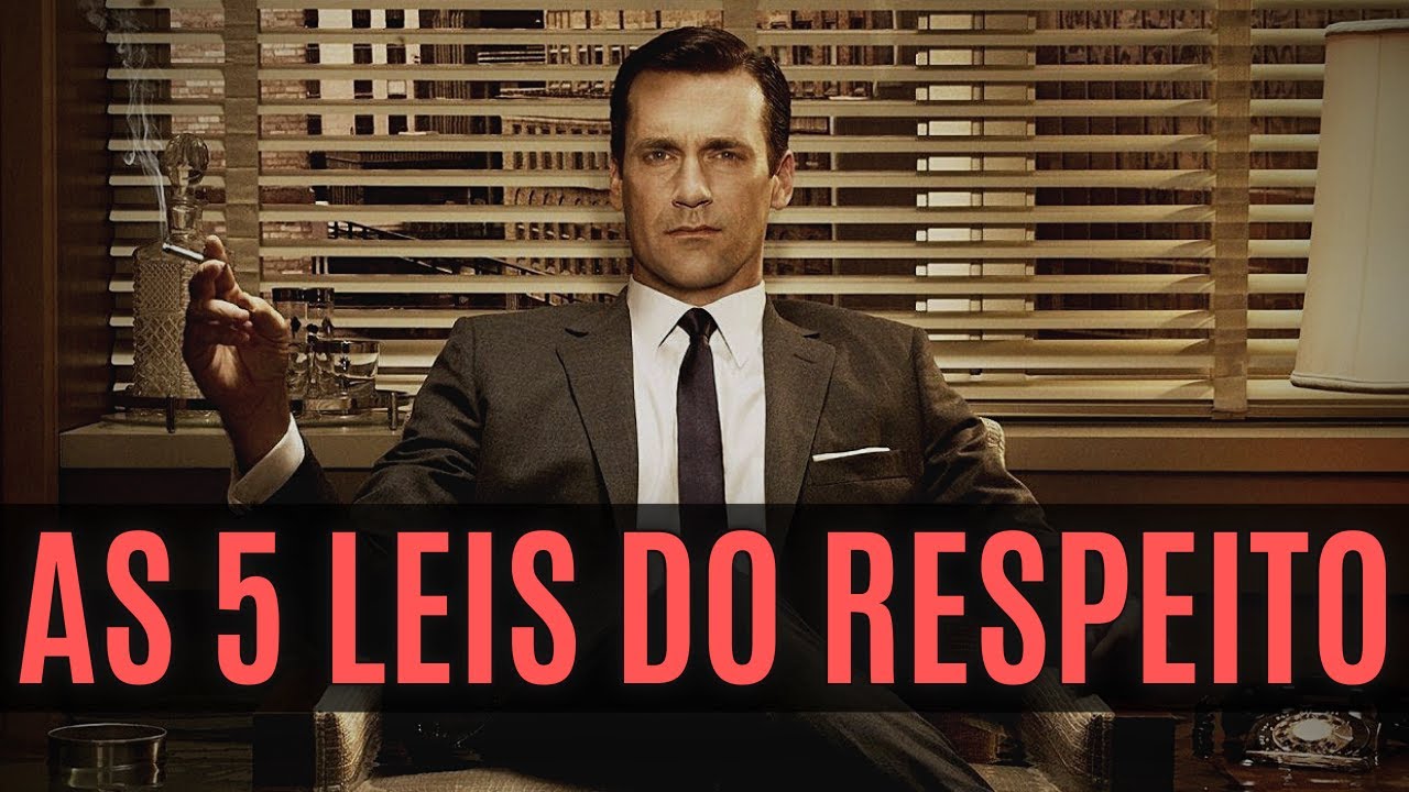 As 5 LEIS do AUTORRESPEITO | Quem Respeita a SI MESMO Segue Essas REGRAS