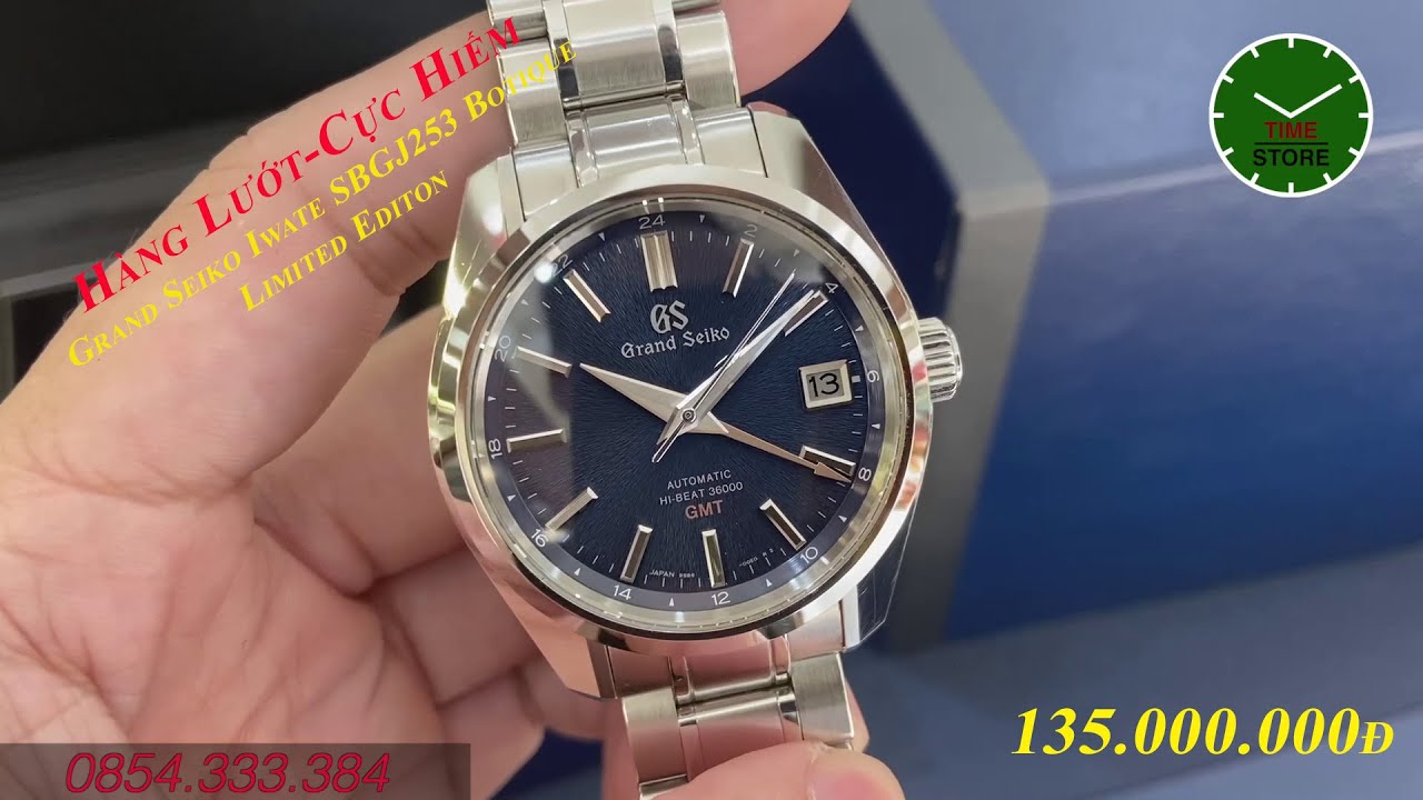 [Hàng Lướt- Hiếm] Đồng hồ GS GMT Iwate SBGJ235 Boutique Limited Edition |0854.333.384