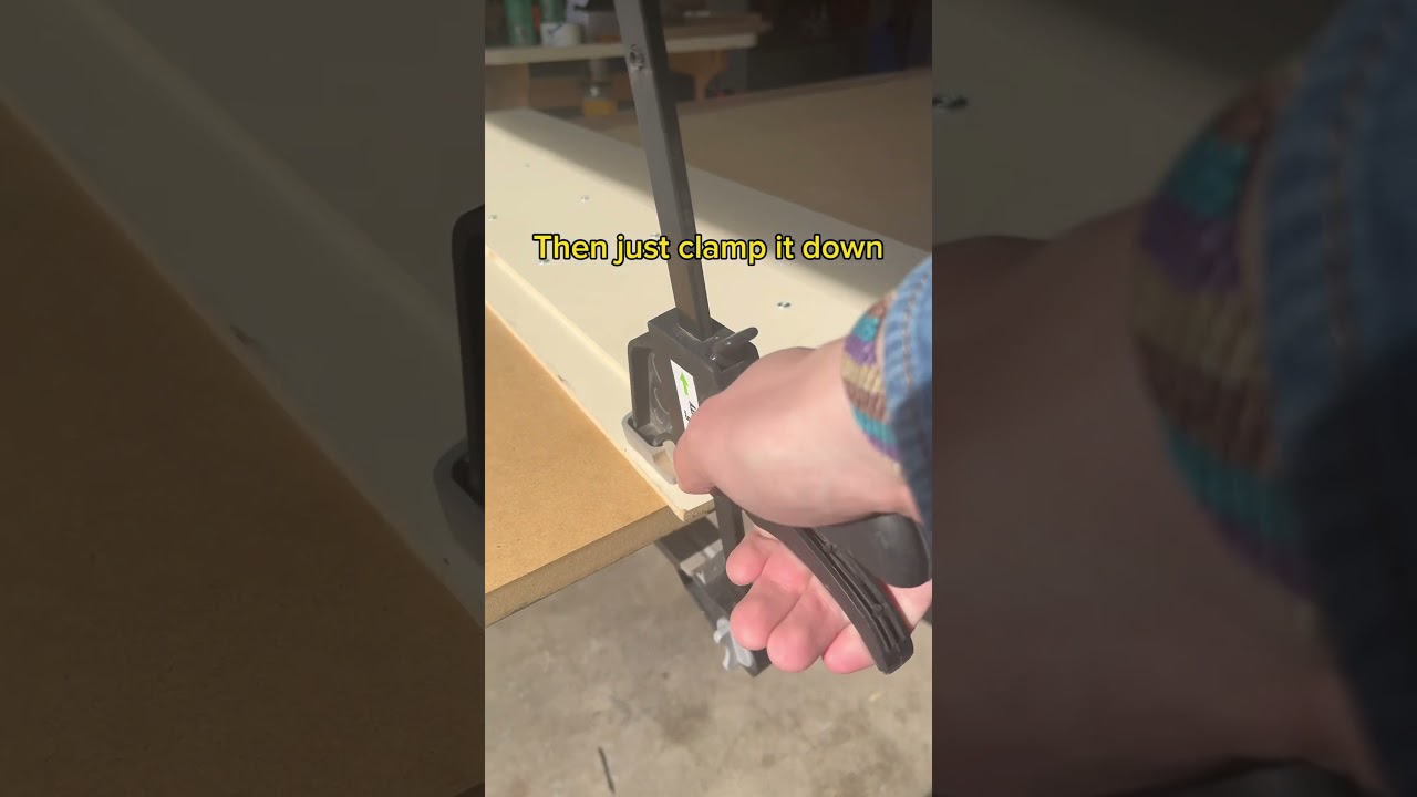 Don&rsquo;t have a track saw? Make this easy circular saw guide instead. #woodworking #tipsandtricks