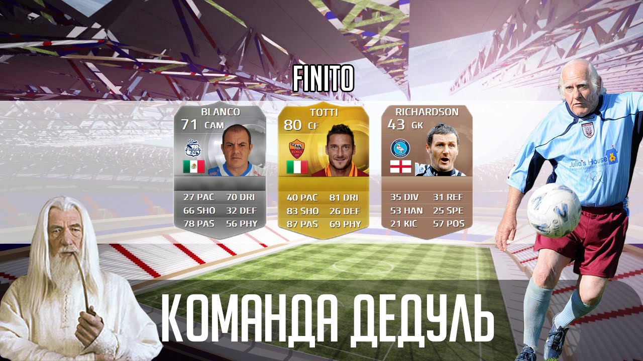FIFA 15 САМЫЕ СТАРЫЕ ФУТБОЛИСТЫ