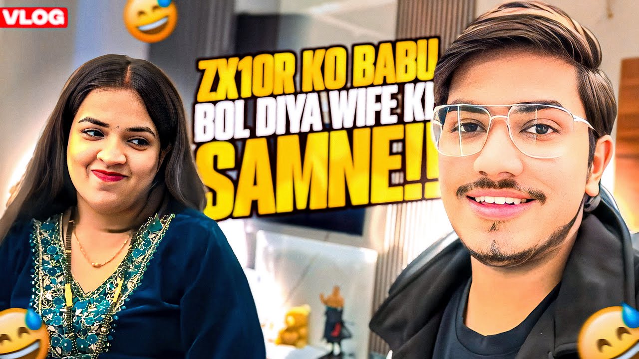 ZX10r Ko Babu Bol Diya Wife Ke Samne 🤣 | Epic Reaction 