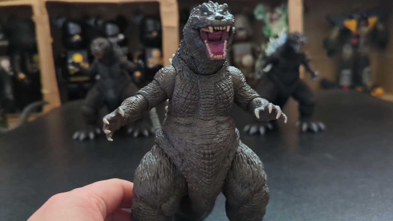 shmonsterarts GODZILLA HIYATOYS ゴジラ 比較動画 GMKゴジラ MONARCH シンゴジラ shinGODZILLA ビオランテ MECHAGODZILLA