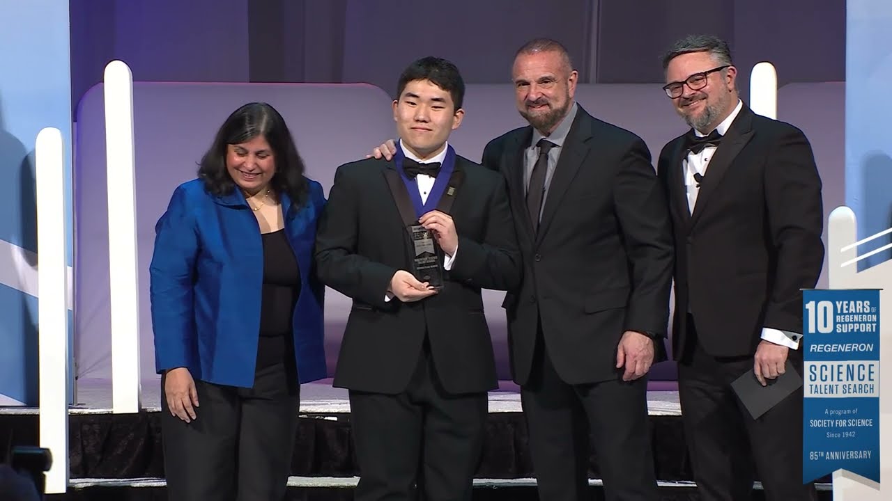 Meet Edward Kang, 2nd Place Winner of the 2026 Regeneron STS