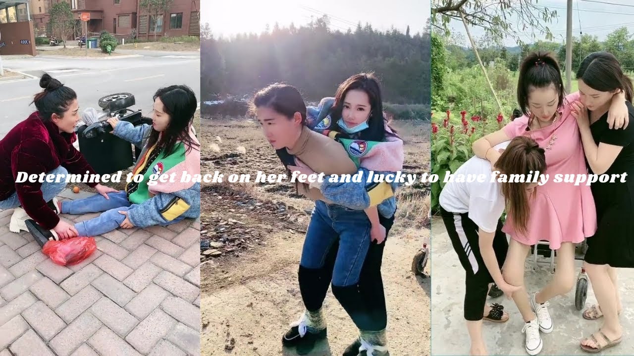 Paralyzed Girl And Her Determination To Walk Again