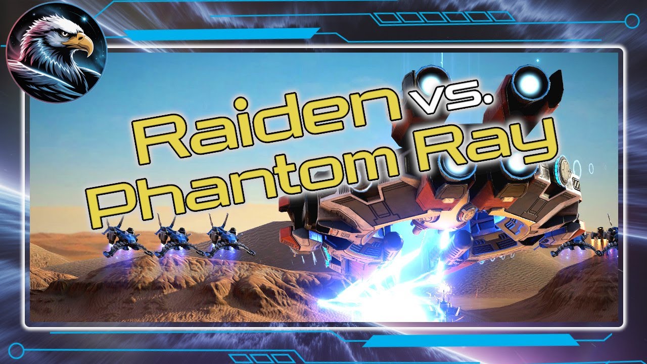 Mit Raiden gegen Extended Range 3-fach Tech Phantom Rays! | Mechabellum