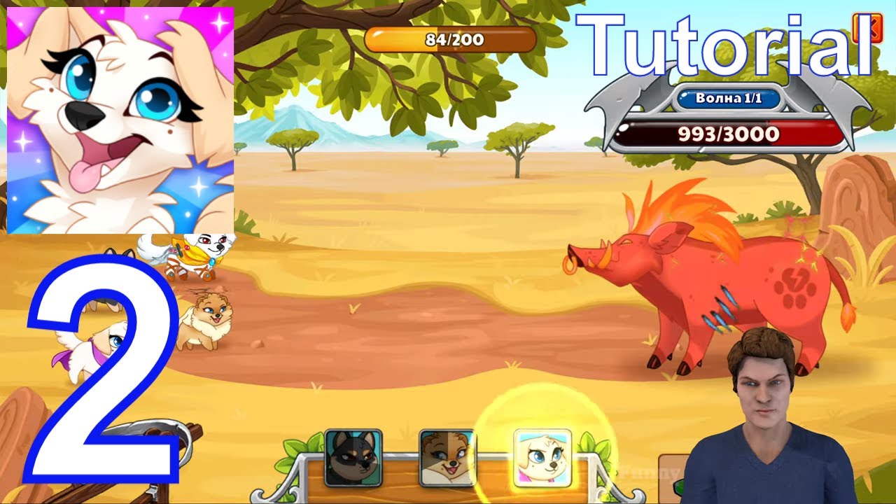 Dungeon Dogs - Idle RPG - Gameplay Walkthrough Part 2 -  Tutorial (iOS,Android)