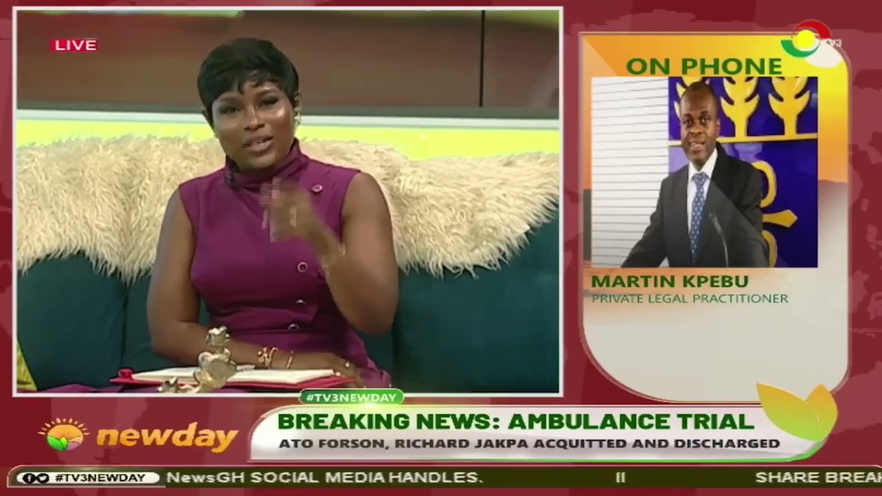 Breaking News: Ato Forson, Richard Jakpa acquitted and discharged in the ambulance trial