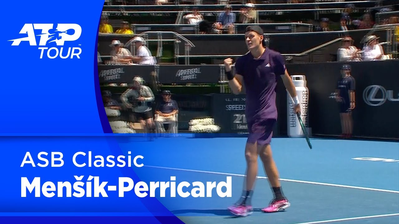 ASB Classic: Jakub Menšík (CZE)  - Mpetshi Perricard (FRA)