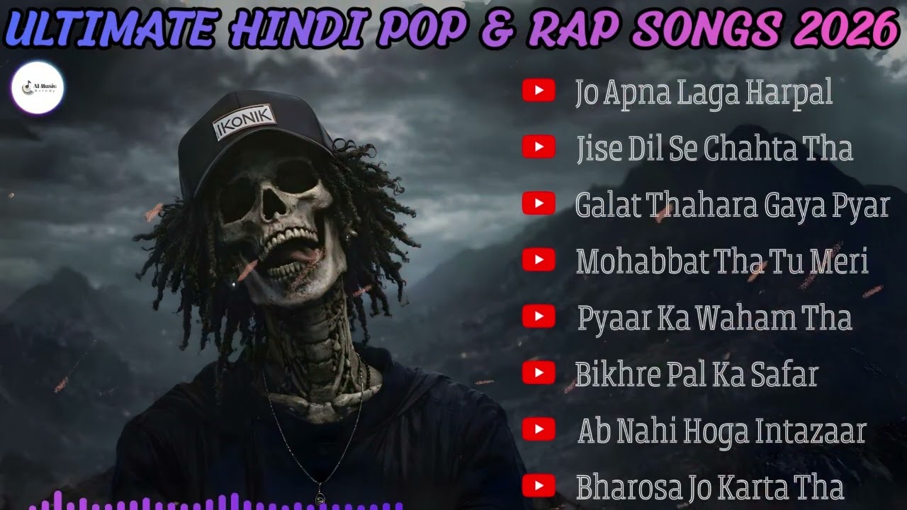 🎧 Ultimate Best Hindi Pop & Rap Playlist 2026 | New Hit Songs Collection