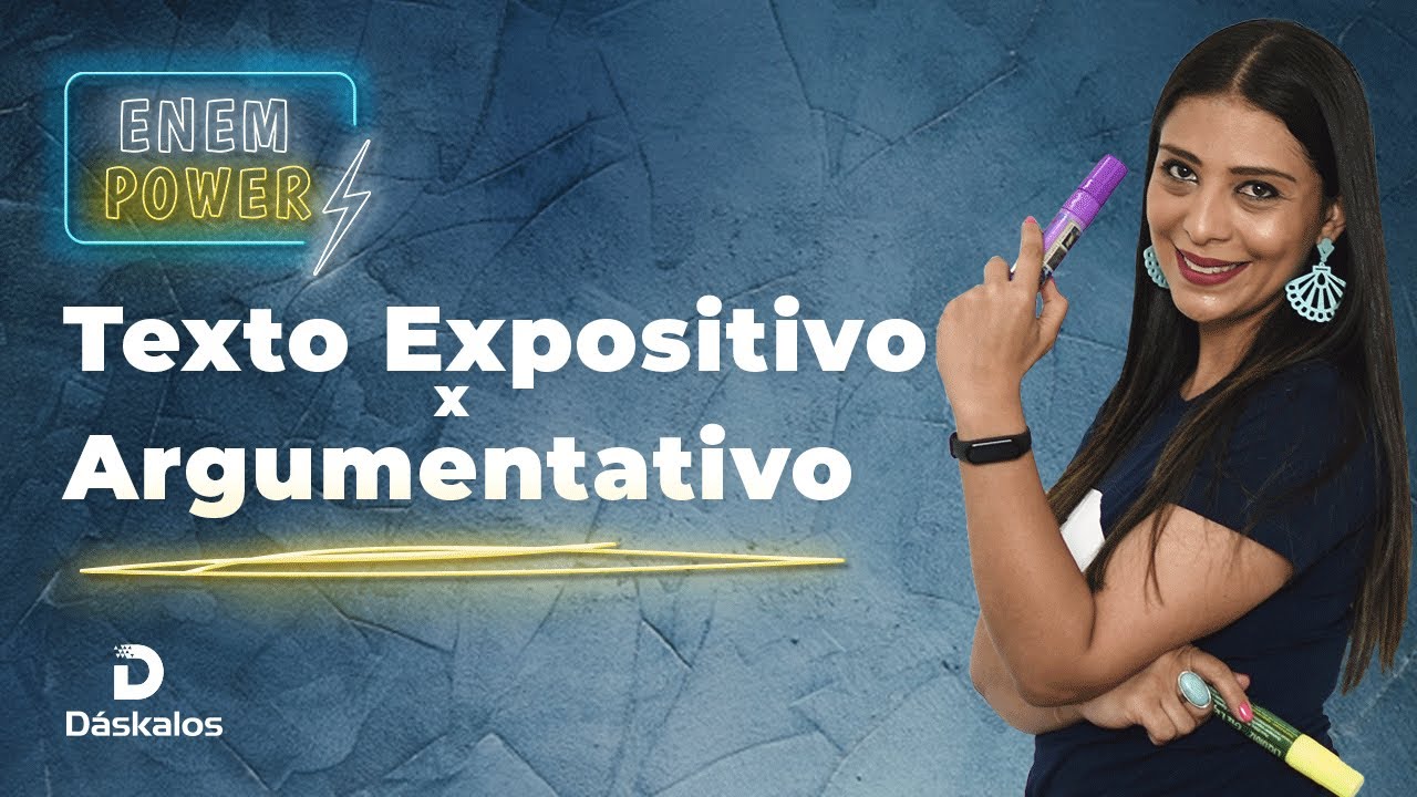 ENEM 2020: DIFERENÇA ENTRE TEXTO EXPOSITIVO E ARGUMENTATIVO
