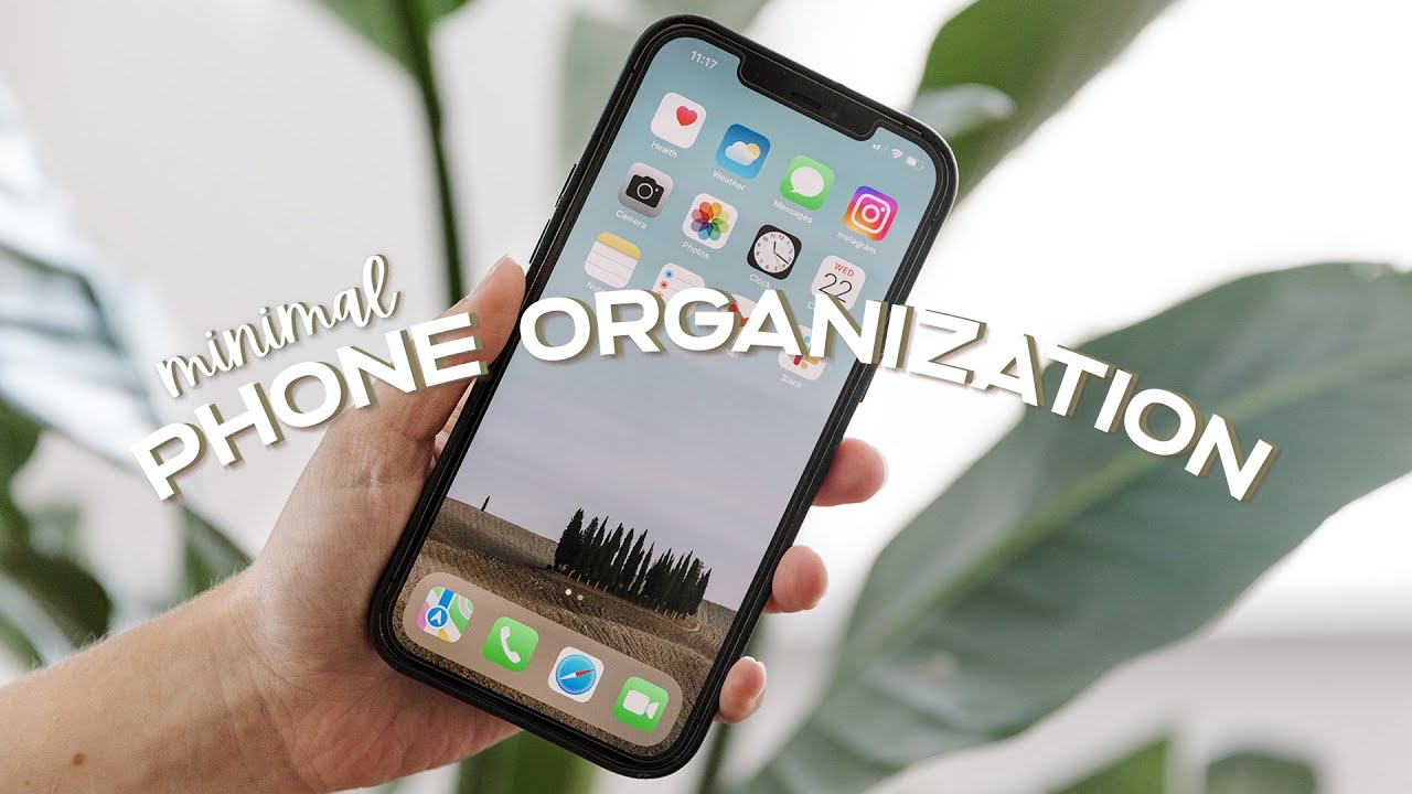 How To DECLUTTER And ORGANIZE Your Phone 📱 | Minimalist Phone Declutter & Organization