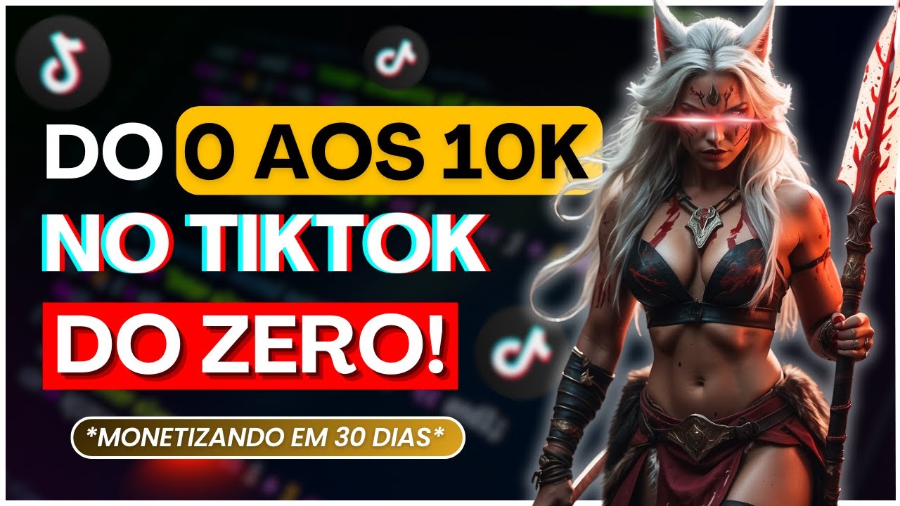 🏆 É POSSÍVEL!? MONETIZANDO TIKTOK DARK EM 30 DIAS! (Canal Dark no Tiktok)