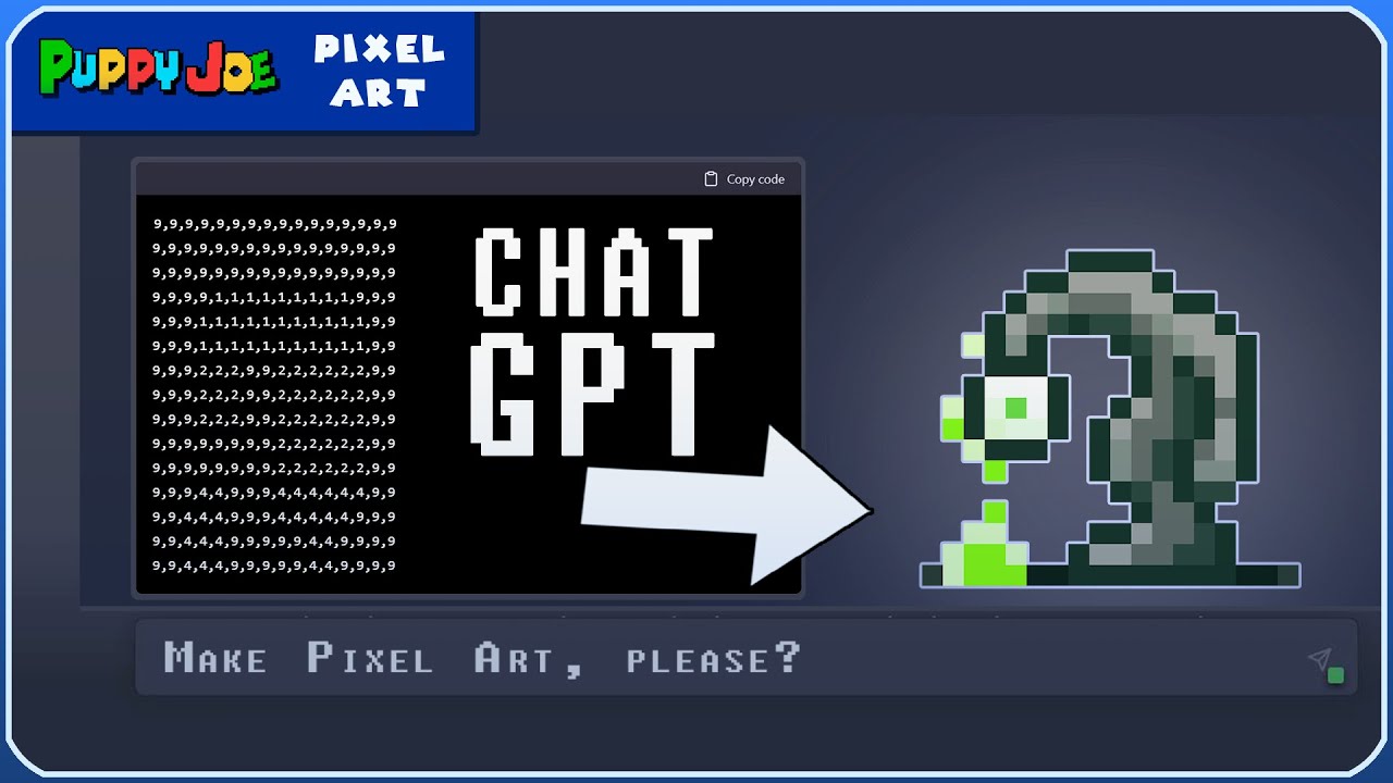 Can Chat GPT Make Pixel Art!?