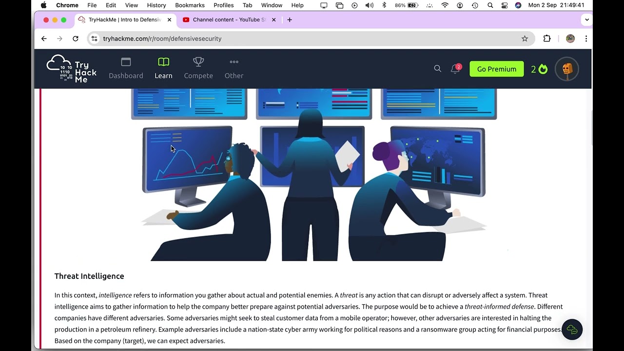 Intro to Defensive Security | Introduction to Cyber Security | tryhackme lab solve