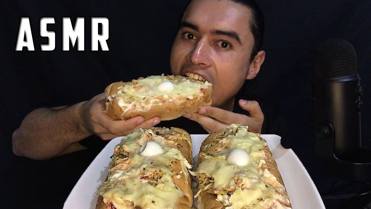 ASMR EN ESPA&Ntilde;OL PERROS CALIENTES | COMIENDO HOT DOGS  | DIEGO COME