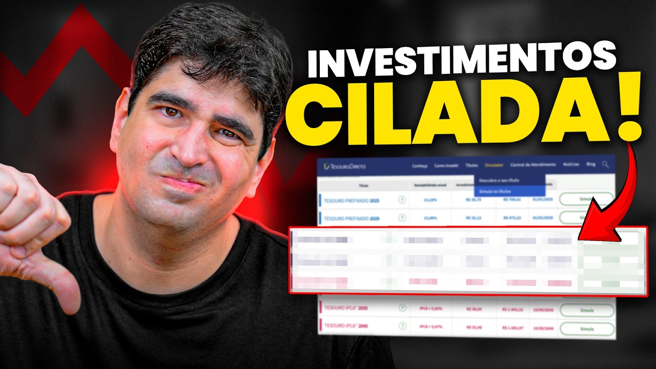 Os 3 PIORES investimentos de RENDA FIXA que você deve EVITAR AGORA!