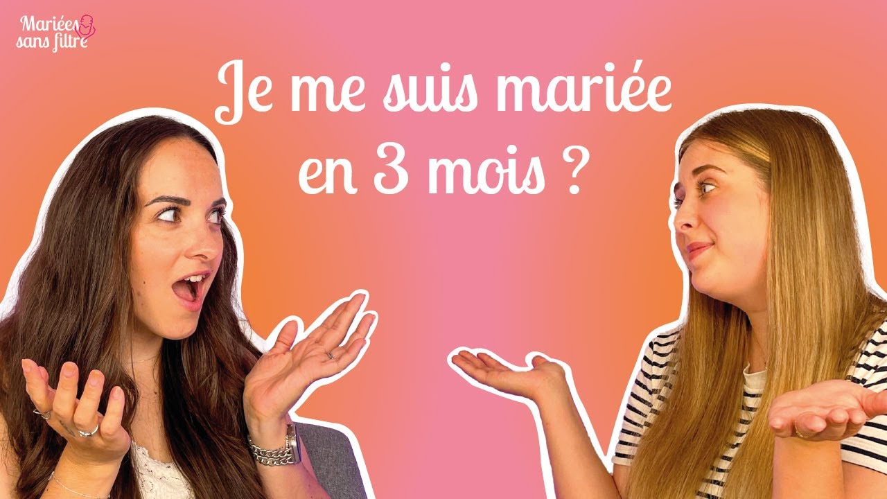 🎙 Mariées sans filtre  – Organiser son mariage en seulement 3 mois