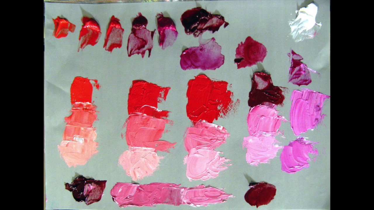 Red Oil Paint