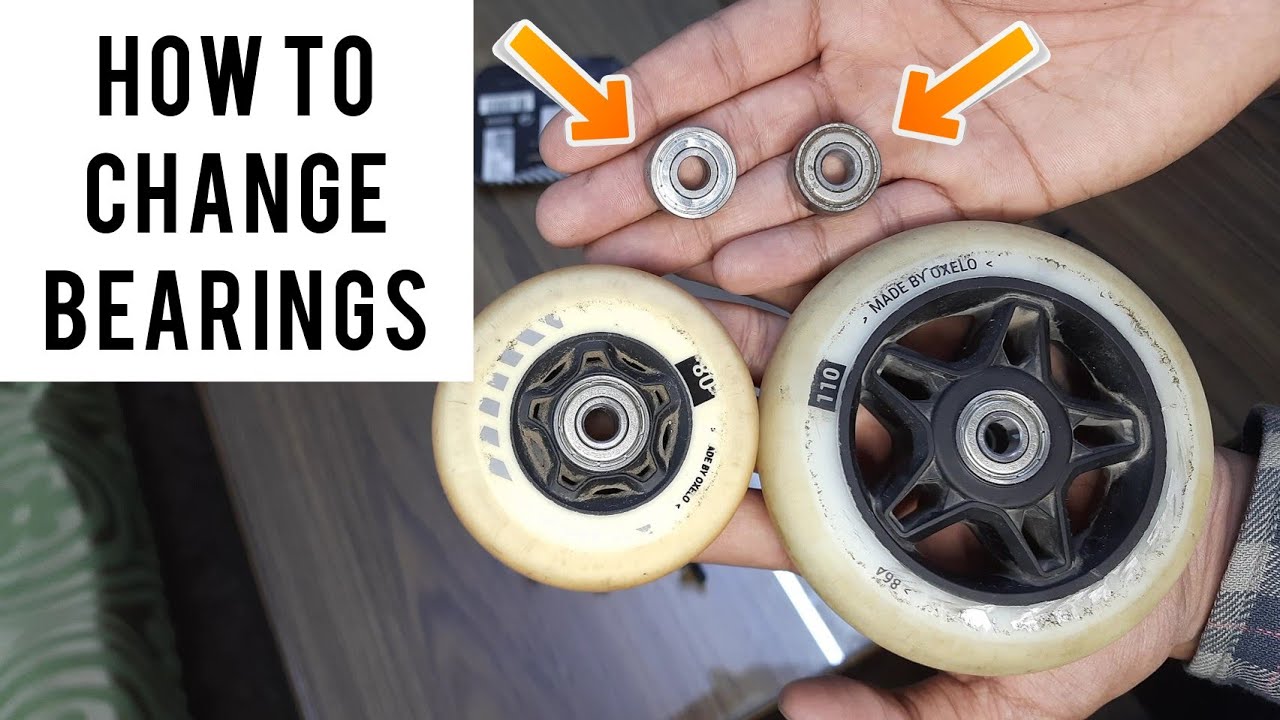 How to Change Inline Skate BEARINGS Easily - Inline Skating Tutorial