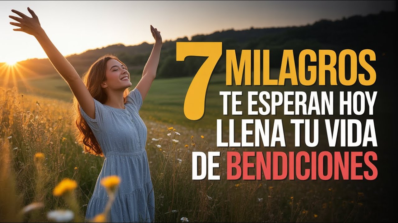 ✨🙏 Oración Sagrada de Agradecimiento para 7 Milagros Restauradores y Bendiciones Poderosas Diarias