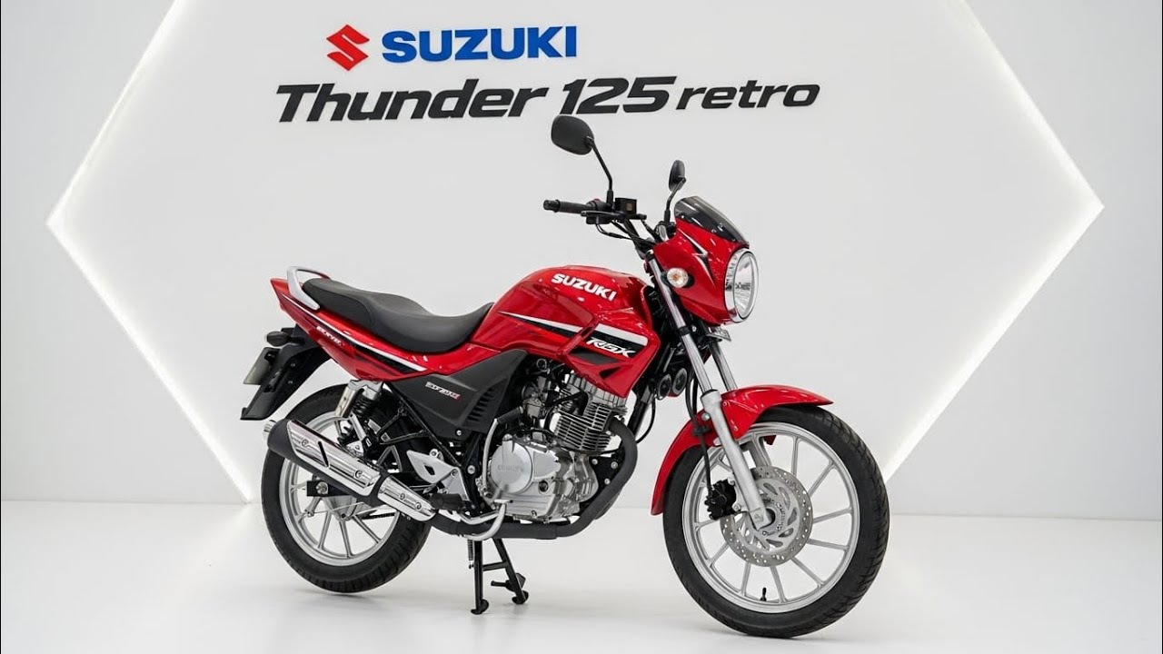2026 Suzuki Thunder 125 Retro Is HERE… This 125cc Bike Shocked Everyone! 😱