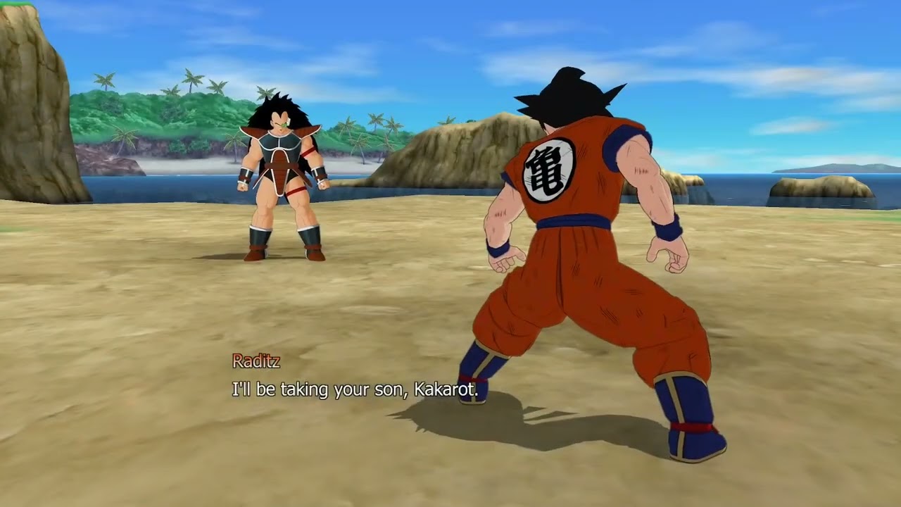 Dragon Ball Raging Blast Saiyan Saga Part 1