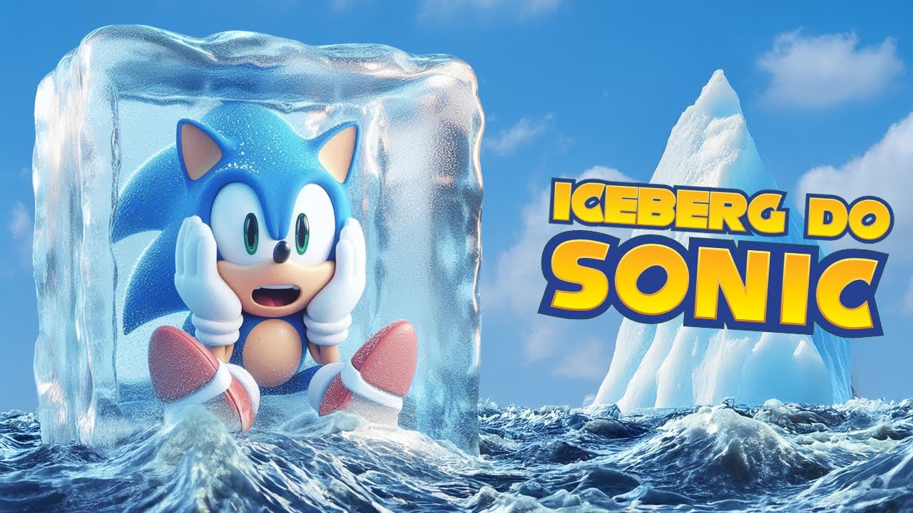 O ICEBERG MISTERIOSO do Sonic! (reagindo)