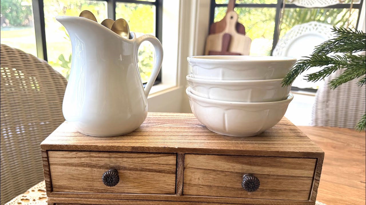 Thrift With Me | January Thrift Finds for a Cozy Farmhouse Home