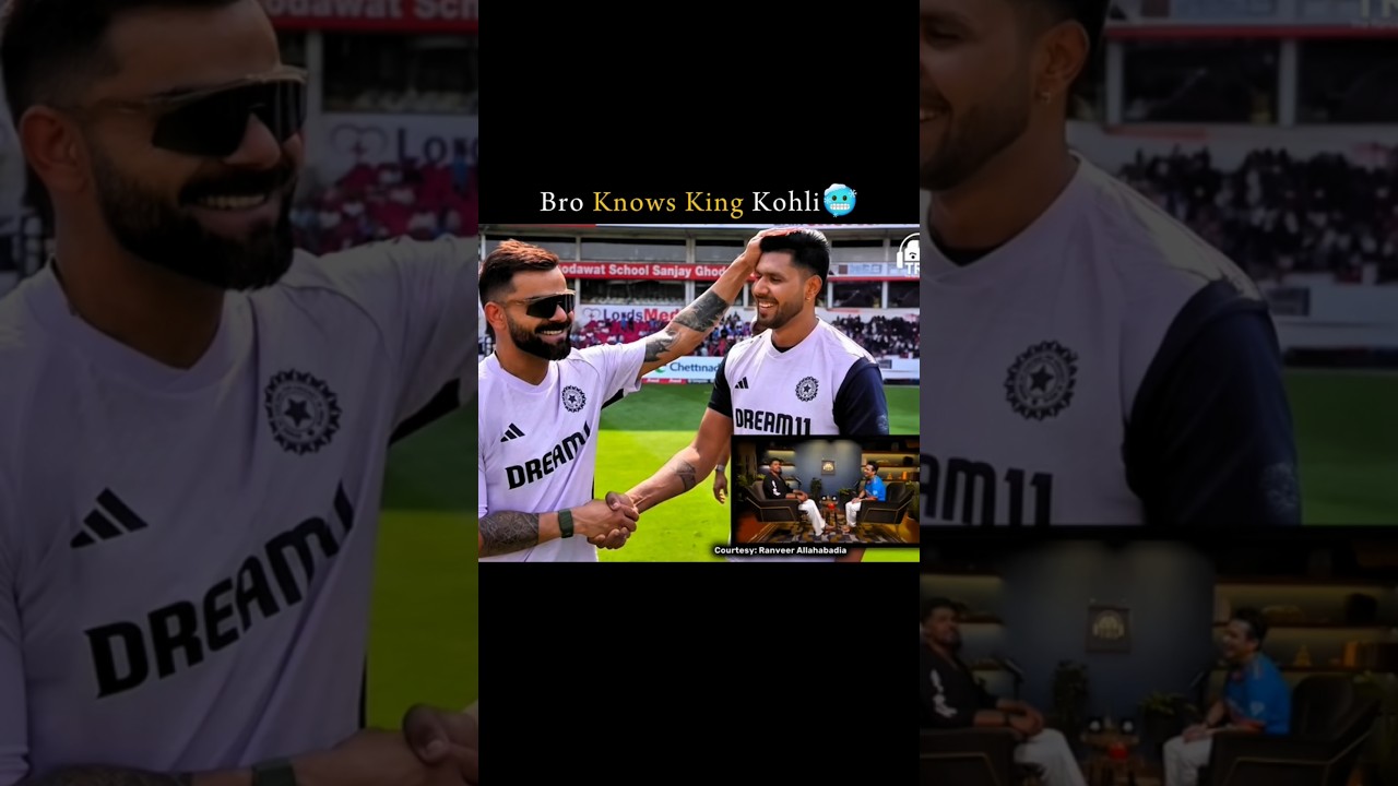 Bro Knows Virat Kohli🥶#viratkohli #kingkohli #shorts #podcast