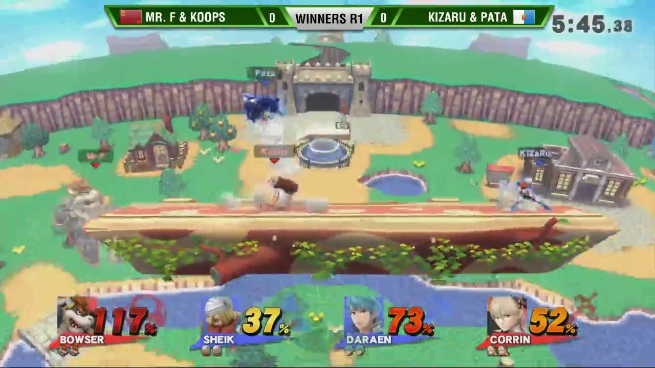 [Smash @ GAMBLER #3] Mr. F & Koops vs. KiZaRu & Patasaurio Winners R1