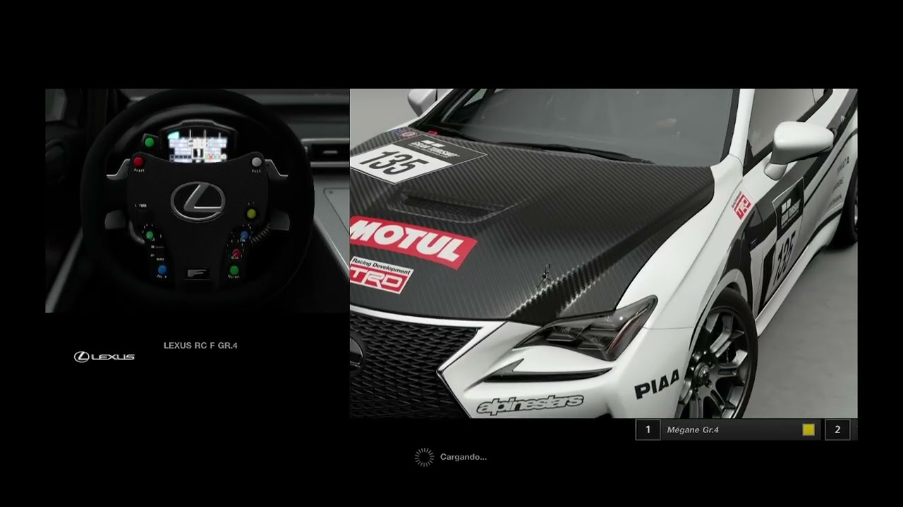 Yo mostrando lasa pistas de Gran Turismo