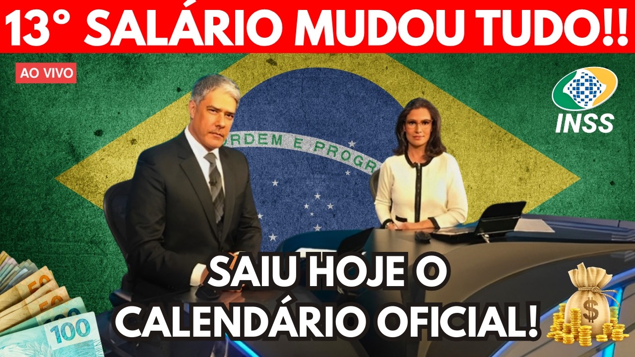 ✅SAIU o CALENDÁRIO do 13º SALÁRIO ANTECIPADO em 2026! Veja as DATAS
