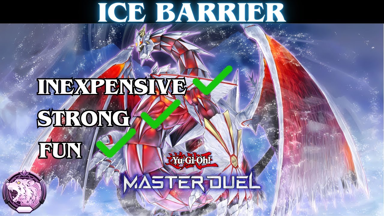 ❄️Ice Barrier Deck 2025❄️! Ranked Gameplay & Deck Profile [Yu-Gi-Oh! Master Duel]