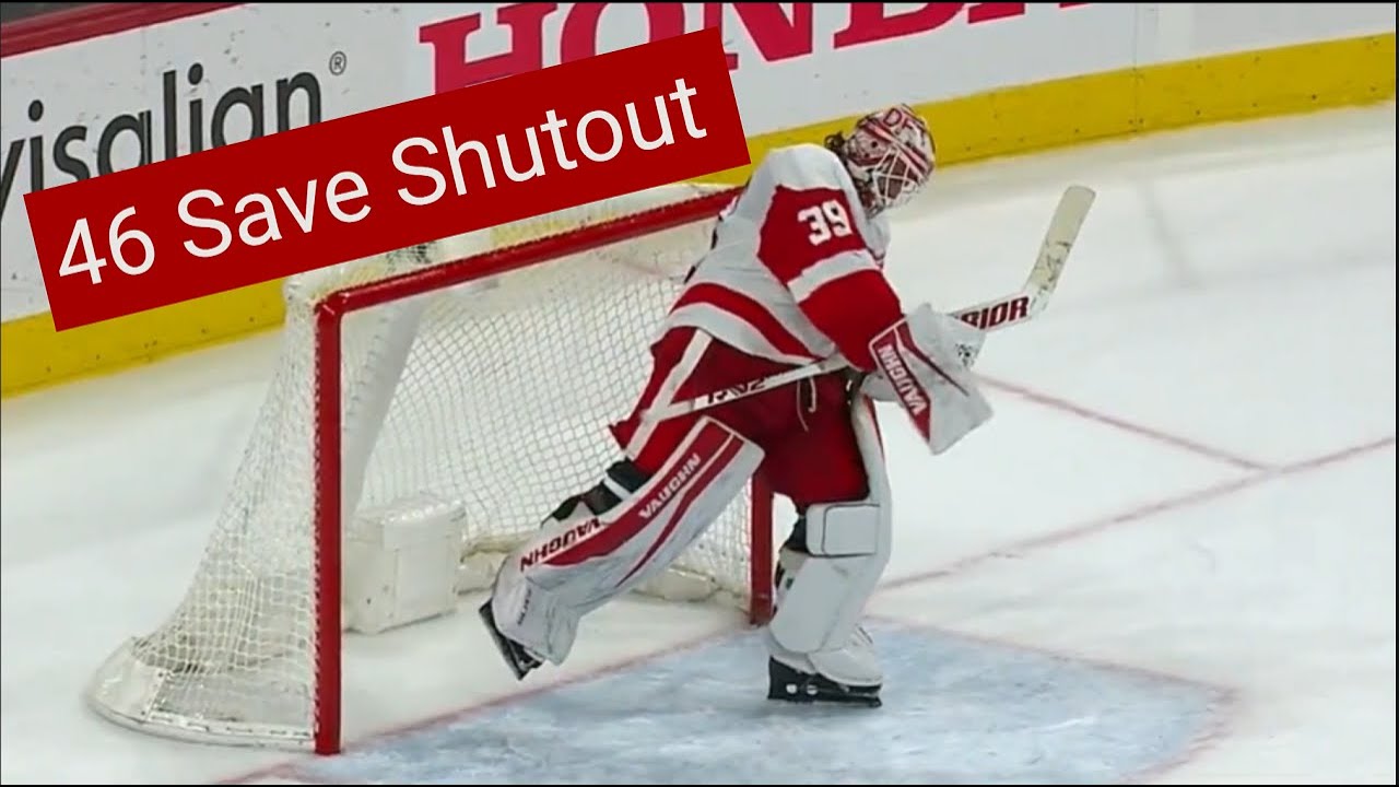 Alex Nedeljkovic 46 Save Shutout vs Carolina Hurricanes 4/14/22