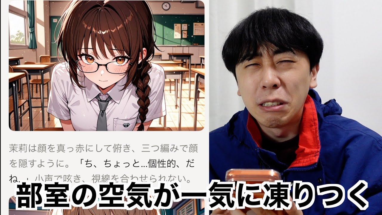 AIのオタク達と気まずい感じになる人