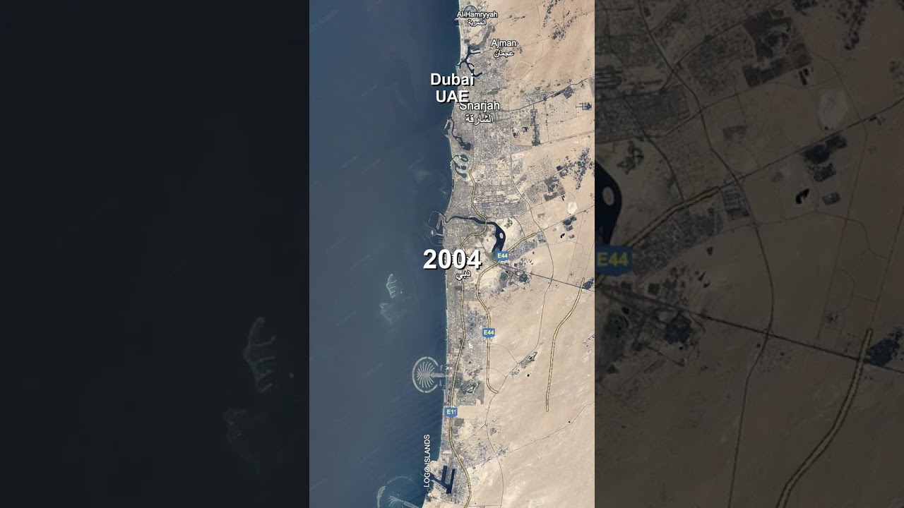 Dubai's Stunning Transformation: 1984-2020 Timelapse
