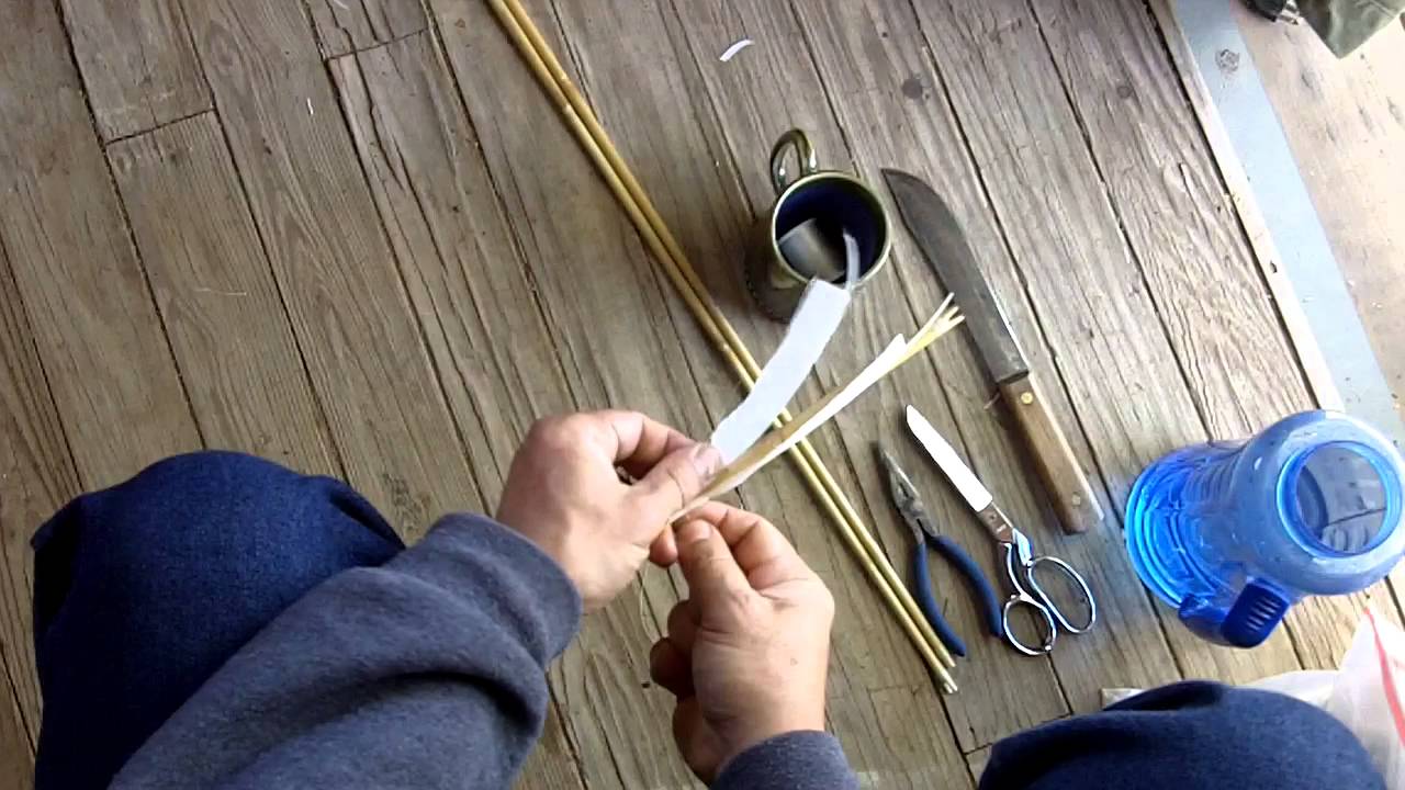 274 - Making River Cane Arrows (Fletching) 4/9