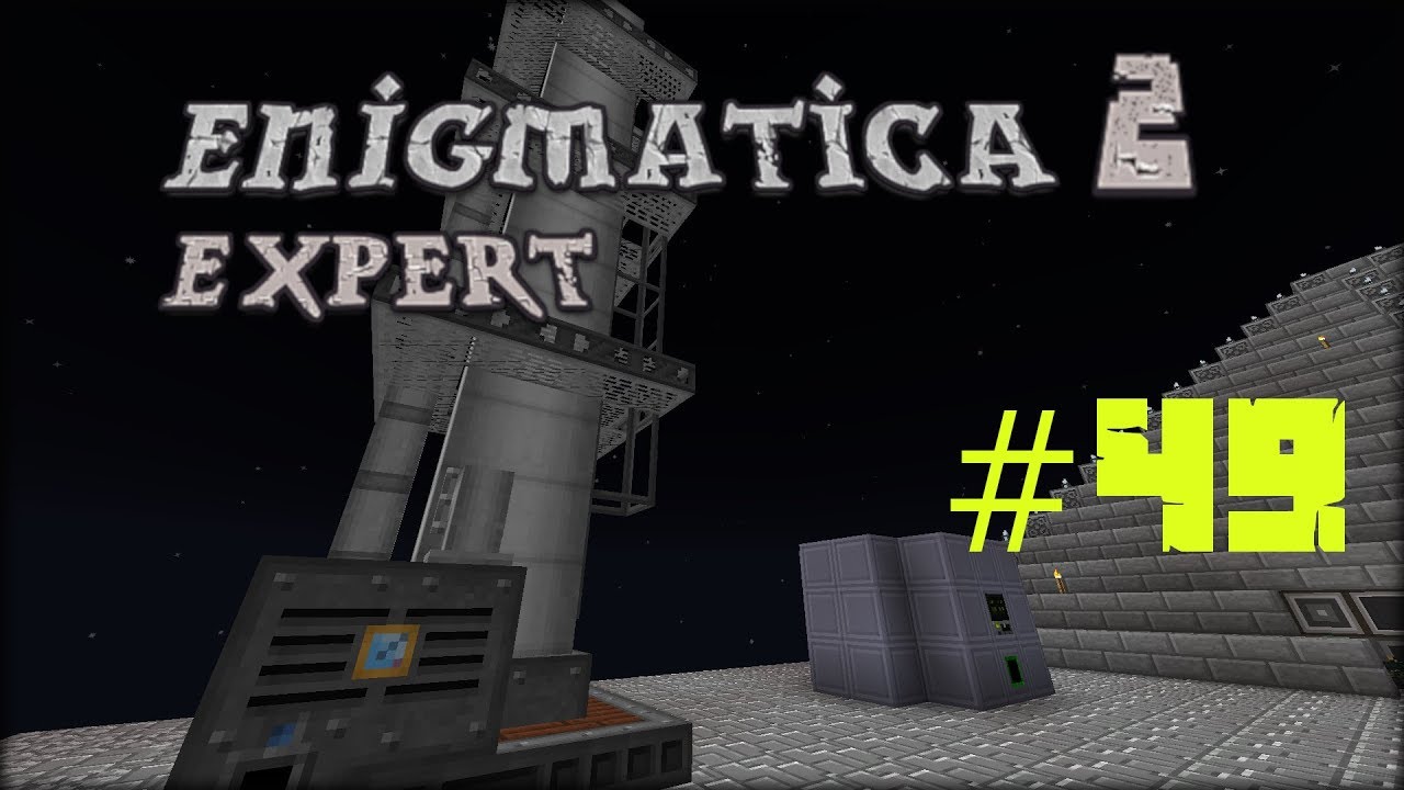 Minecraft 1.12.2 Enigmatica 2 Expert Mode Skyblock #49 Distillation Tower (Immersive Petroleum)